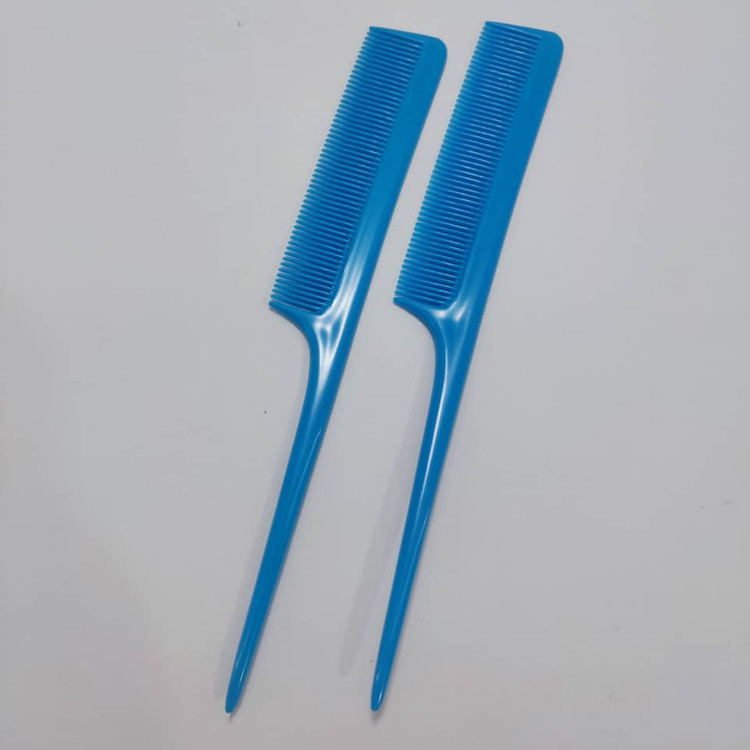 شانه مو مدل دم باریک کد A08 بسته 2 عددی تک فروشی به قیمت عمده - کرایه در مقصد