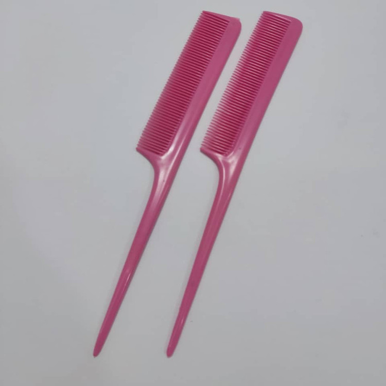 شانه مو مدل دم باریک کد A08 بسته 2 عددی تک فروشی به قیمت عمده - کرایه در مقصد