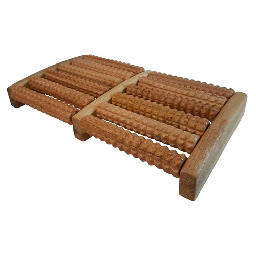 ماساژور چوبی کف پا 5 ردیفه مدل m8