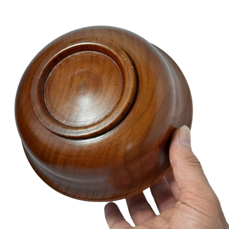کاسه چوبی مدل ماست خوری