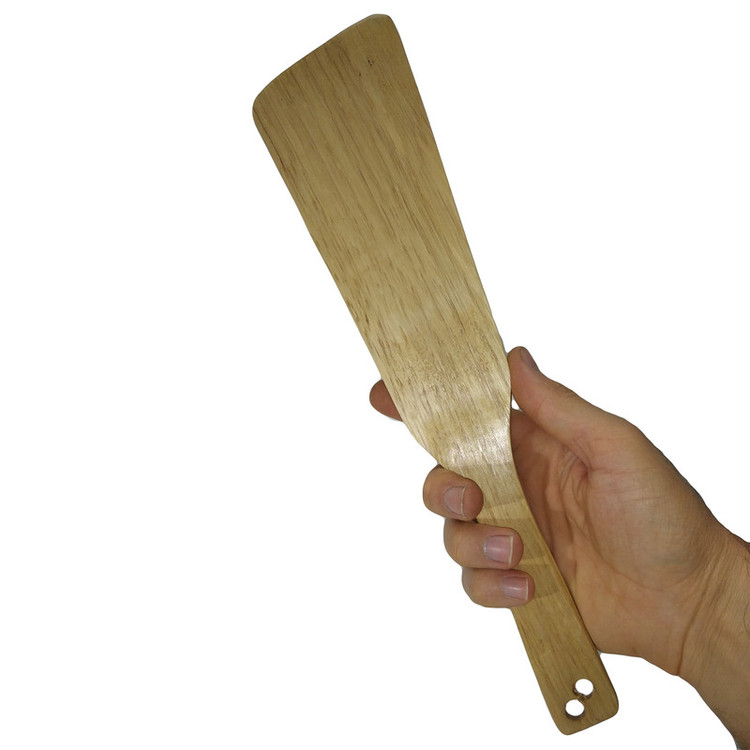 کفگیر مدل چوبی طرح سر کج کد 007