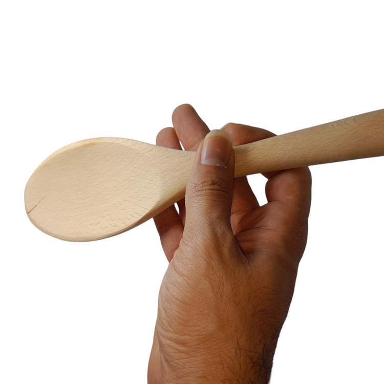 کفگیر مدل سر گرد