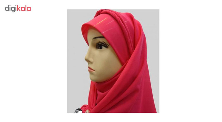 طلق روسری مدل فیکسچر بسته 2 عددی تک سایز