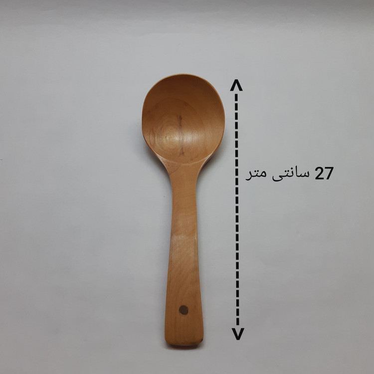 ملاقه مدل چوبی کد 27