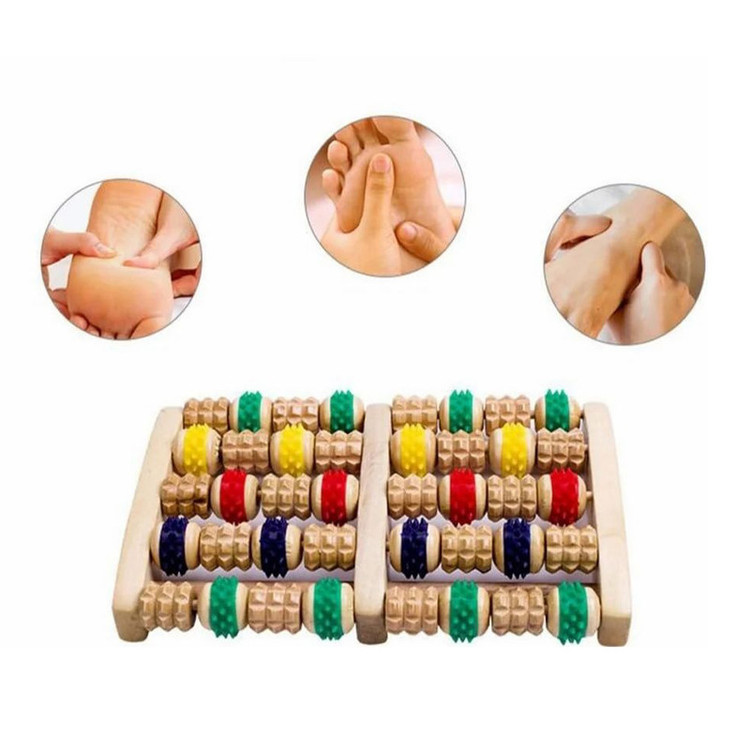 ماساژور کف پا شش ردیفه سیلیکون دار اعلا مدل M5 عمده فروشی ـ کرایه در مقصد