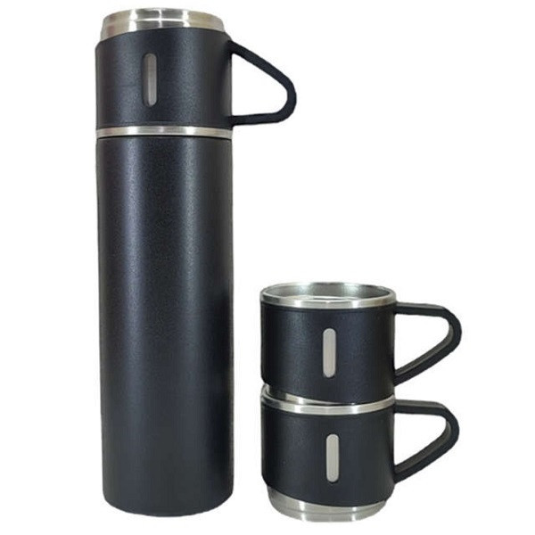 فلاسک و لیوان مدل hot-cold گنجایش 0.5 لیتر بسته 3 عددی