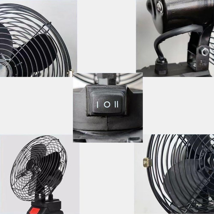 پنکه شارژی لیتیوم مدل EJ-81484-7 ظرفیت ۴۵۰۰ میلی آمپر ساعت فروشی- کرایه در مقصد
