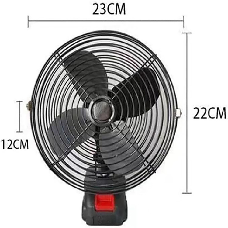 پنکه شارژی لیتیوم مدل EJ-81484-7 ظرفیت ۴۵۰۰ میلی آمپر ساعت فروشی- کرایه در مقصد