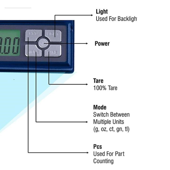 ترازو دیجیتال UNI WEIGH مدل000