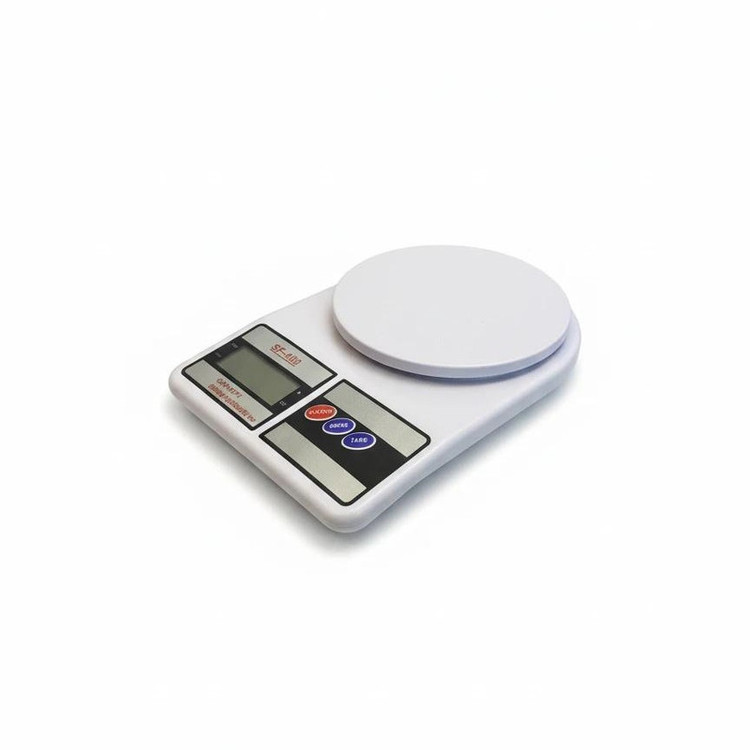ترازو آشپزخانه دیجیتال مدل SF-400 حداکثر ظرفیت قابل اندازهگیری 10 کیلوگرم با دقت اندازهگیری 1 گرم