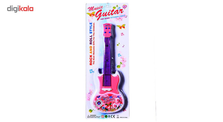 اسباب بازی گیتار موزیکال مدل ROCK Guitar تک فروشی به قیمت عمده - کرایه در مقصد
