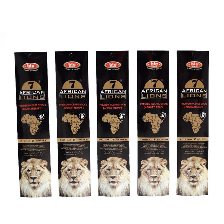 عود خوشبو کننده بیک مدل african lions بسته 5 عددی