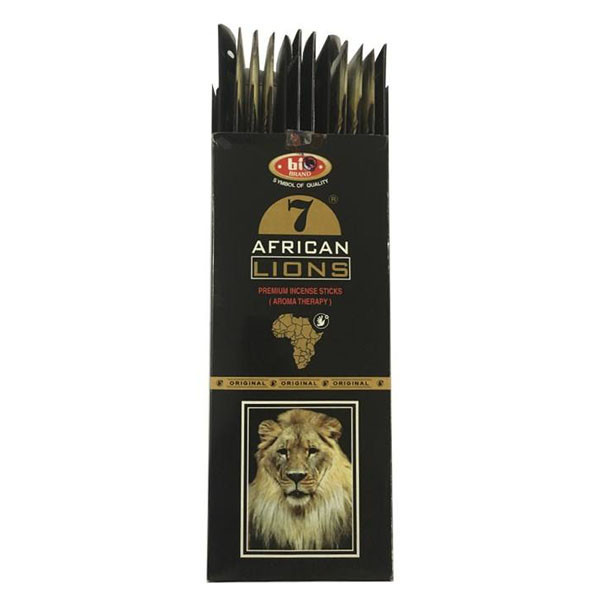 عود بیک مدل African Lions کد 555- 12 بسته 20 عددی تک فروشی به قیمت عمده - کرایه در مقصد