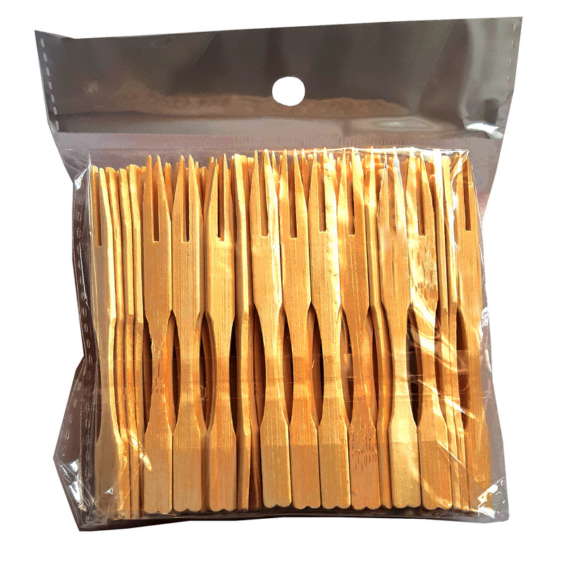 چنگال یکبار مصرف مدل HF-905 بسته 100 عددی تک فروشی به قیمت عمده - کرایه در مقص