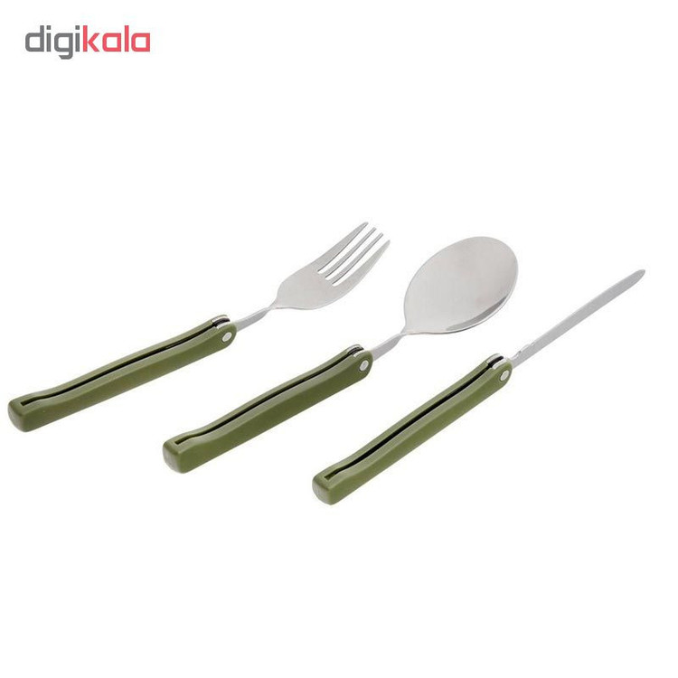مجموعه قاشق و چنگال سفری مدل K603 کد 103000163