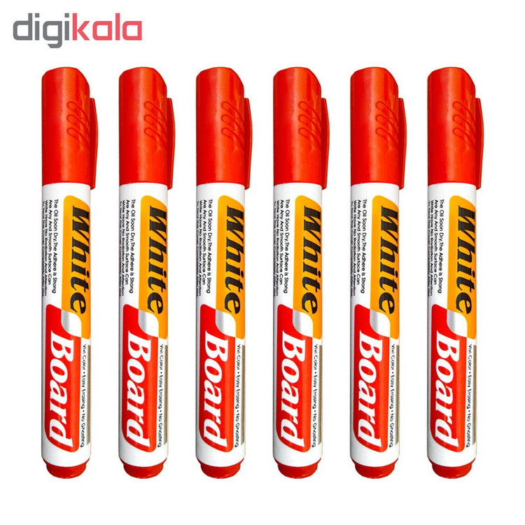 ماژیک وایت برد کد x-828 M بسته 6 عددی