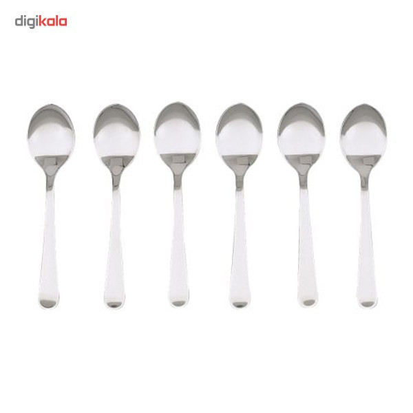 قاشق چای خوری ایکیا مدل Deragon ست 6 عددی