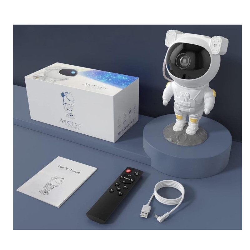 چراغ خواب مدل کنترلی کهکشانی Astronaut کد 298