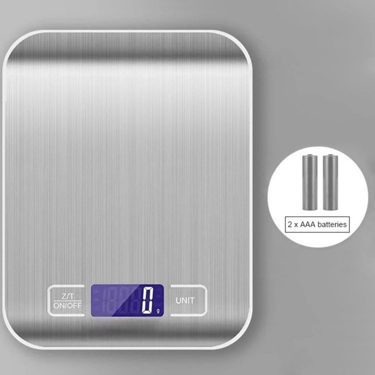 ترازوی آشپزخانه مدل 10KG-1G Stainless Steel