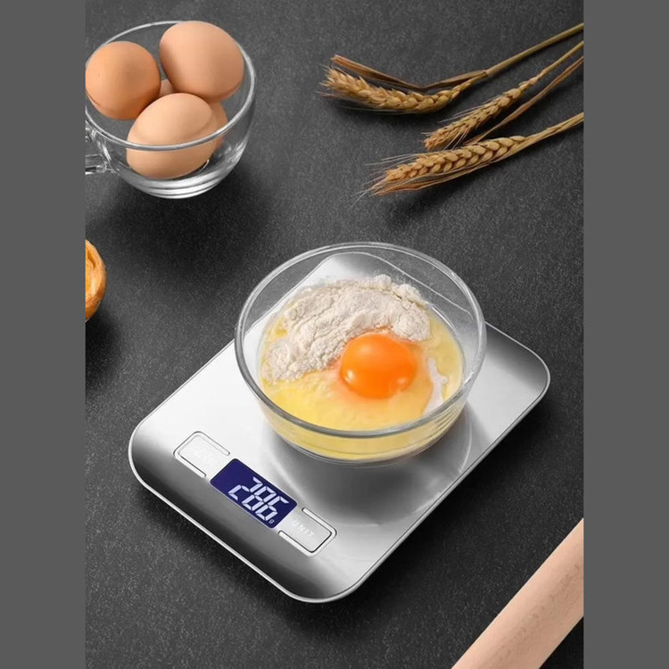 ترازوی آشپزخانه مدل 10KG-1G Stainless Steel
