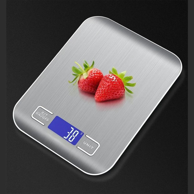 ترازوی آشپزخانه مدل 10KG-1G Stainless Steel
