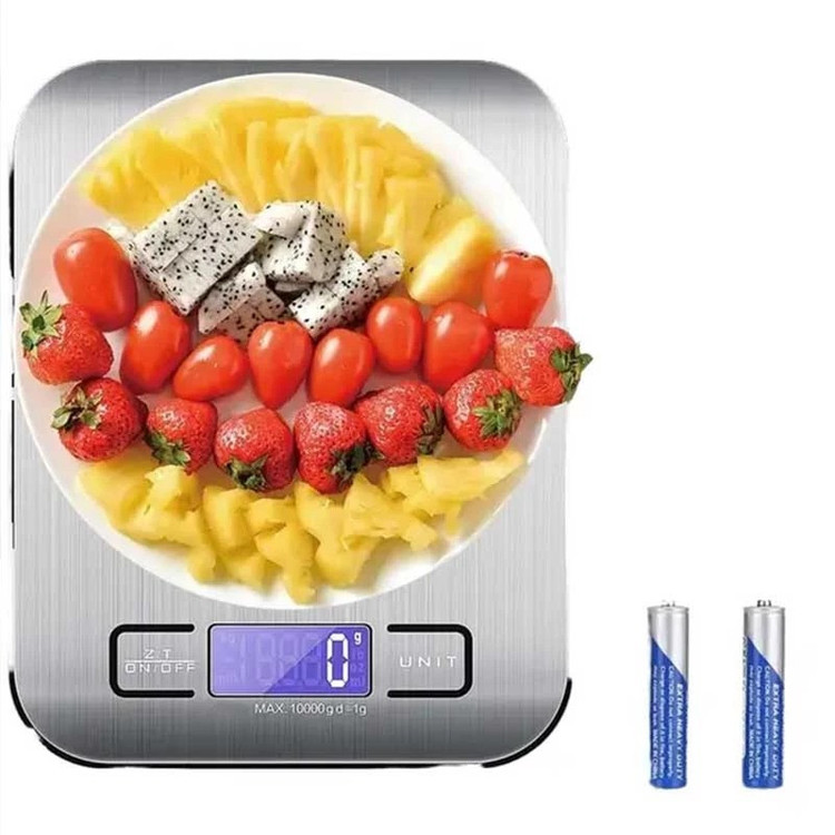 ترازوی آشپزخانه مدل 10KG-1G Stainless Steel